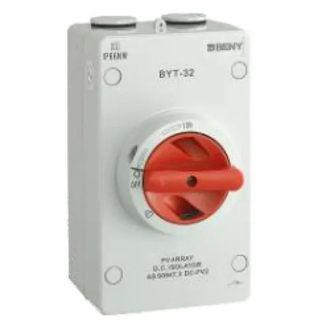Marin & Fritid DC-isolator 1200V 32A IP66 solceller låsbar