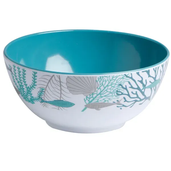 Marin & Fritid Coastal Skål Ø15 cm melamin 6-pack vit