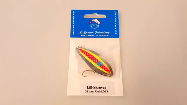 Lill-Skruven 58mm skeddrag silver 3-pack