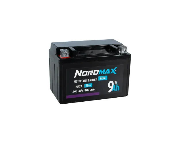 Marin & Fritid NMZ9 startbatteri 12V 9Ah motorcykel
