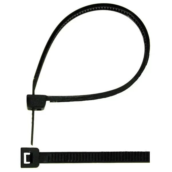 Marin & Fritid Buntband 200 mm Svart 20-pack Syrafast