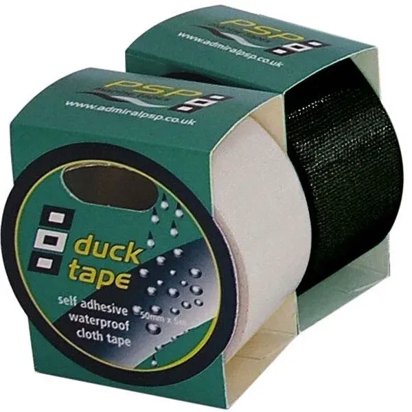 Marin & Fritid PSP Duck Tape gaffatejp svart 50 mm x 5 m