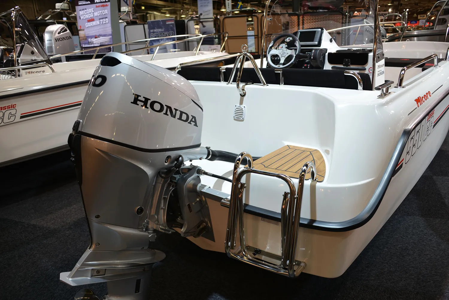 Micore 550cc Classic styrpulpetbåt stor durk