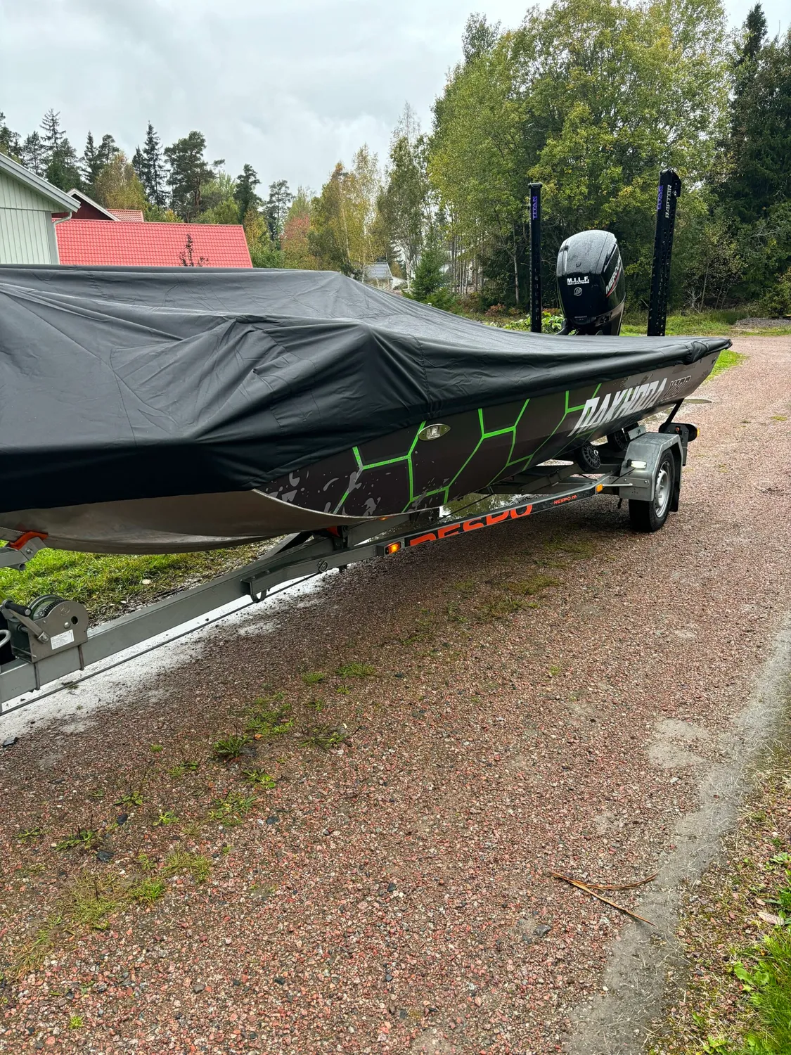 Peak Motor Nakhoda X180 båtöverdrag spännband