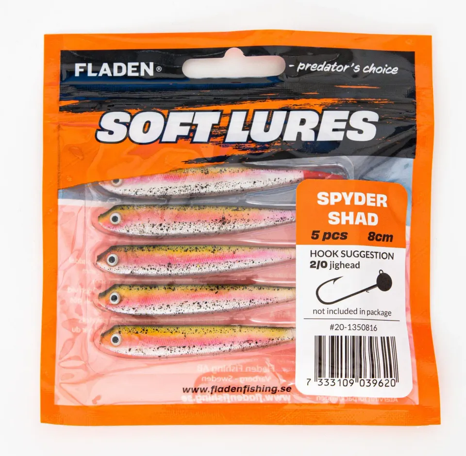 Marin & Fritid Guddi Shad jigg 8 cm 6 g 5-pack blandfärg