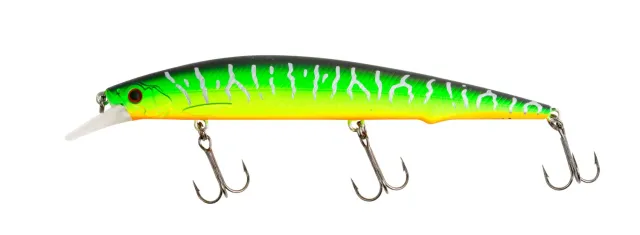Maxximus Slickwob 125mm wobbler Greenyellow flytande