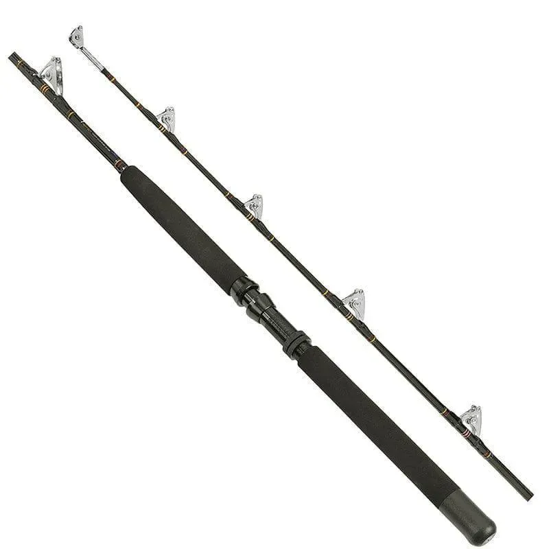 Euro Gold 185 havsfiskespö 80-130 lbs rulltrissor 2-pack