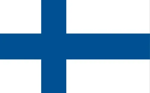 Gästflagga Finland flagga 30x20 cm polyester
