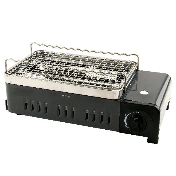 1852 Gasolgrill portabel grill 2200 W med platta