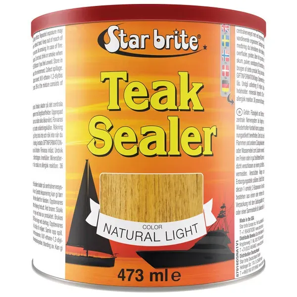 Star Brite Teak Sealer Natural Light teakförsegling 473 ml