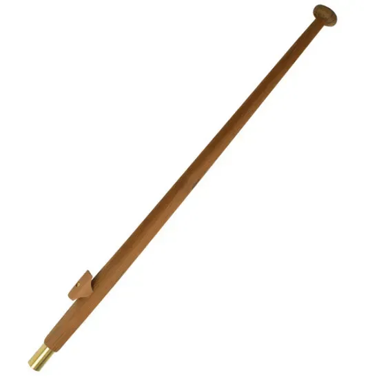 1852 flaggstång 120 cm teak FSC underhållsfri