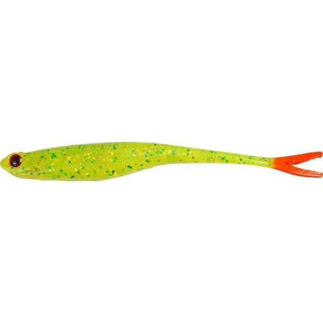 Marin & Fritid Twin Tail Shad 12,5cm jigg Chartreuse