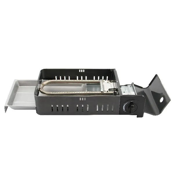 1852 Gasolgrill portabel grill 2200 W med platta
