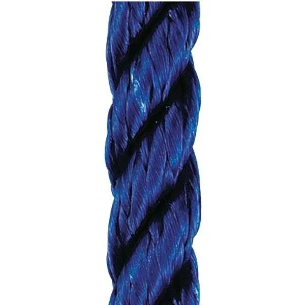1852 Förtöjning 3-slagen förtöjningslina navy 12mm 10m flytande