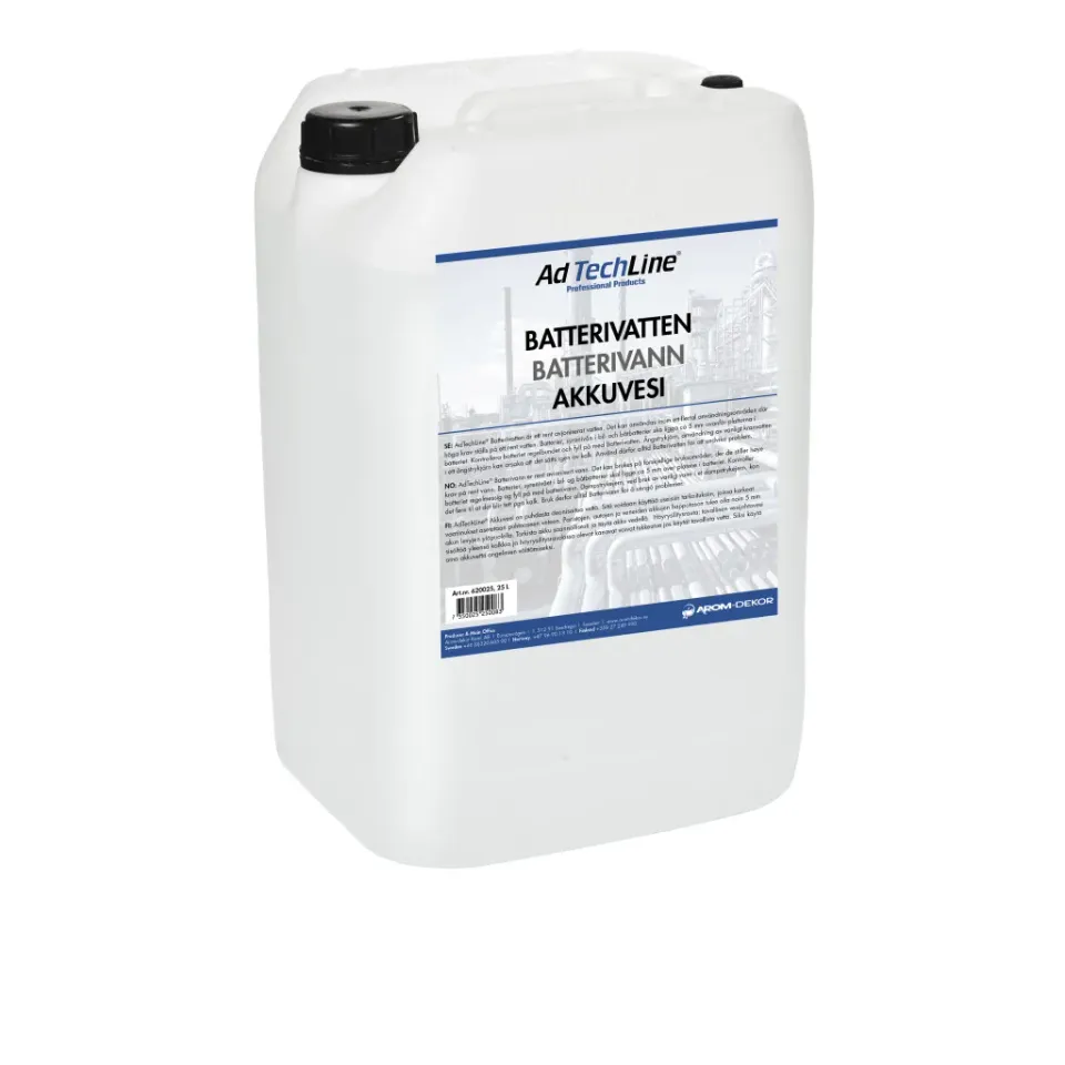 Marin & Fritid batterivatten avjoniserat 25L dunk