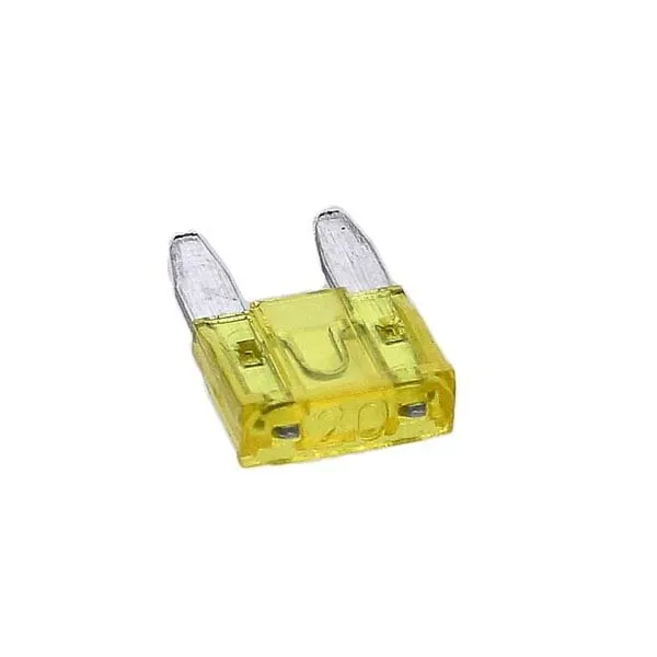 Marin & Fritid minisäkring 20A flatstift 5-pack