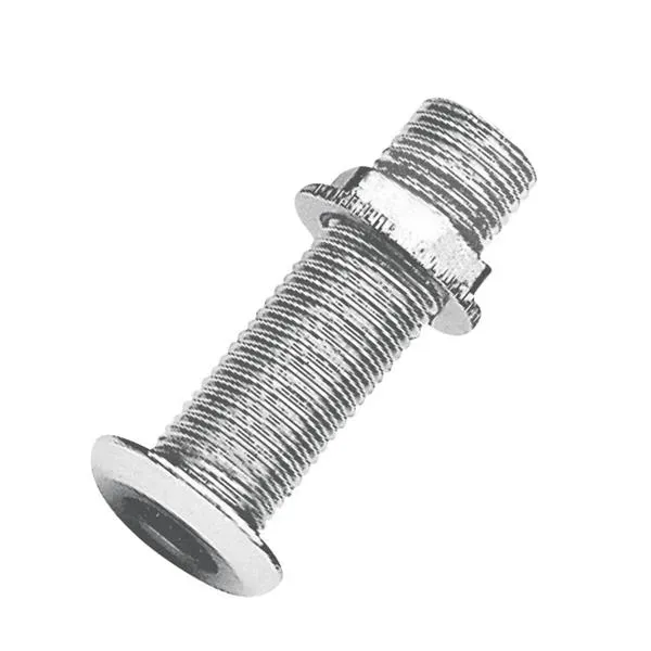 Marin & Fritid bordsgenomföring krom 1 1/2" 60 mm kullrig