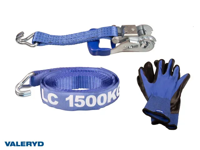 Marin & Fritid Spännbandsset 38mm krok 5m 1500daN båt