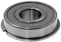 Kullager 6203-2ZNR 17x40x12 mm ståltätat med låsring