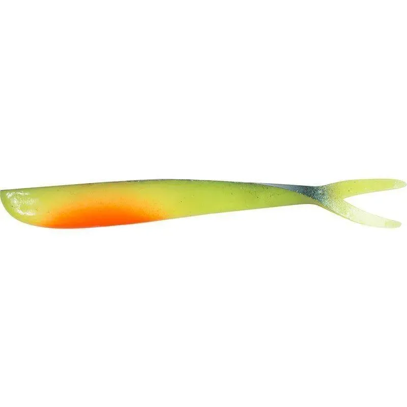 Twin Tail 7,5cm jigg Green Yellow Orange