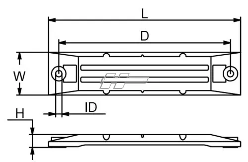 Marin & Fritid Magnesiumanod Honda Tohatsu 60-250hk