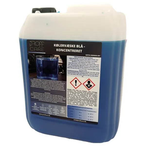 1852 Coolant Blue kylvatten blå koncentrat 5 liter OAT