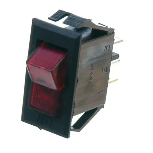 Vippströmbrytare med lampa till elpanel