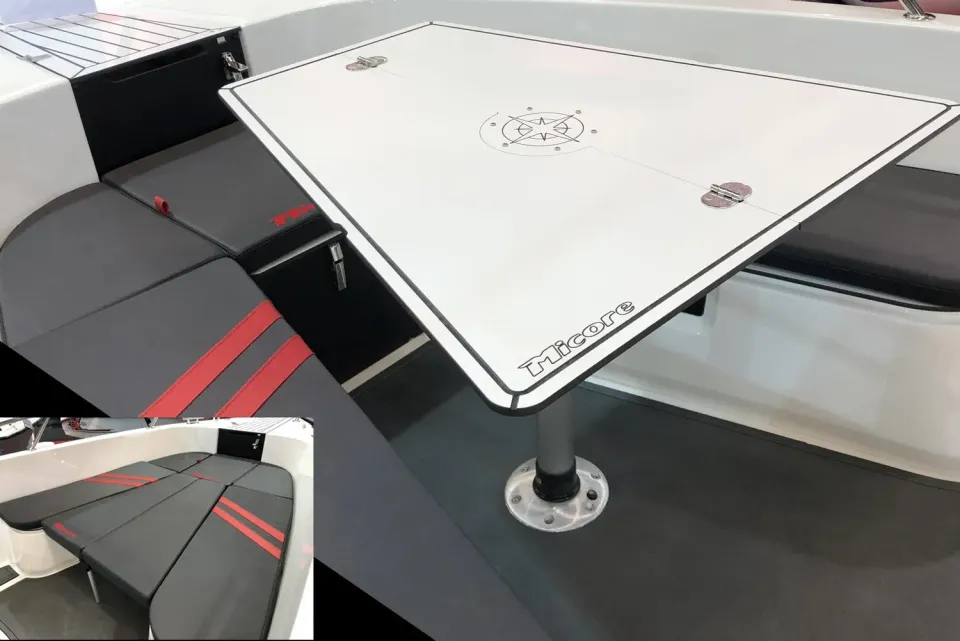 Marin & Fritid Micore bord med soldyna Xw63 marin båtbord