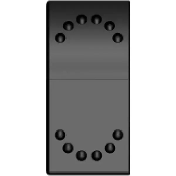 Marin & Fritid lås symbol blank för panel