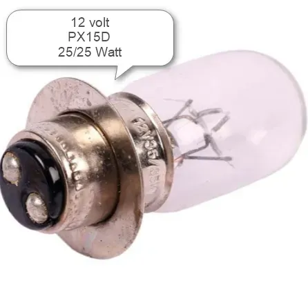 Marin & Fritid Px 15D glödlampa 12V 25/25W 10-pack