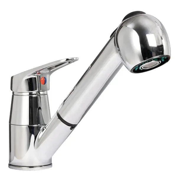 Marin & Fritid Pentry/toalettkran med dusch 120cm