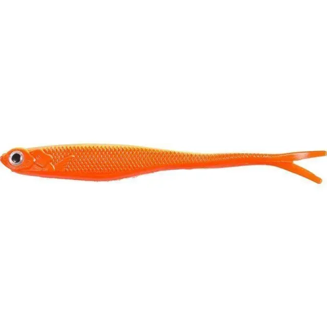 Marin & Fritid Twin Tail Shad 12,5 cm jigg gul-orange
