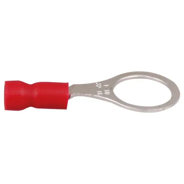 Marin & Fritid Ringkabelsko röd 8,4mm 10-pack 0,5-1,5