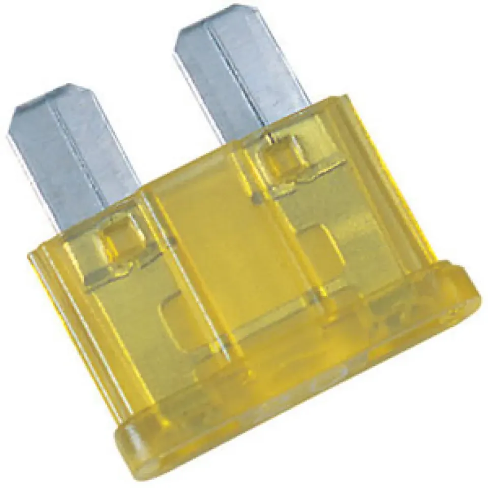 Marin & Fritid Standard bladsäkring 20A gul