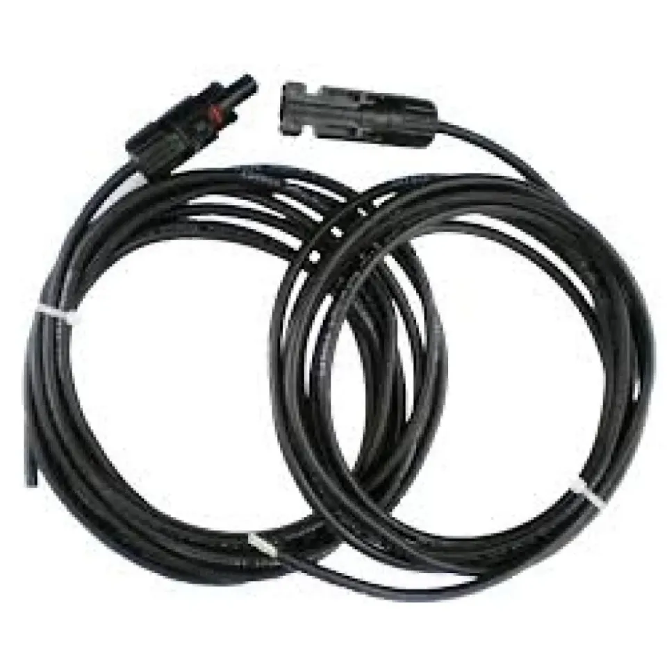 Marin & Fritid PV-kabel 2x6 mm2 solcellskabel 15 m MC4