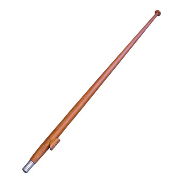 1852 Flagstång teak 120 cm Ø32 mm bussning