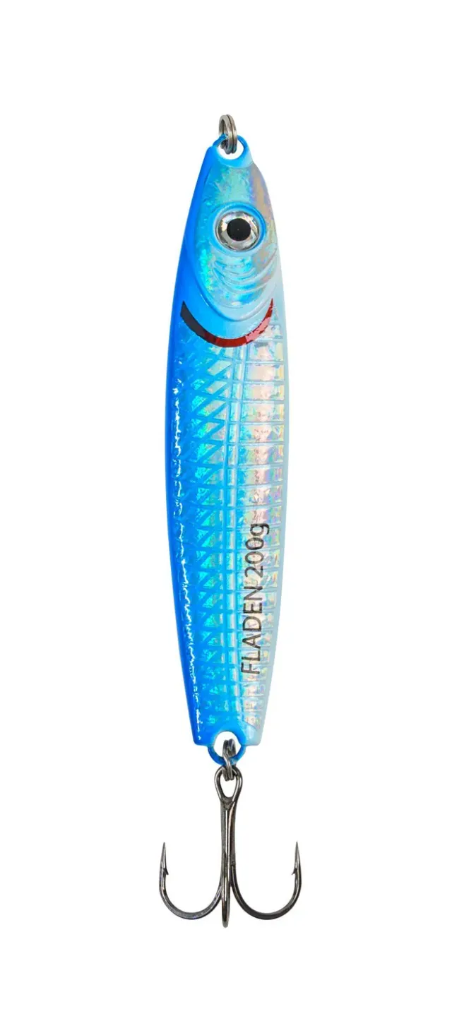 HoloTwist 200 g pirk blue-silver holografisk