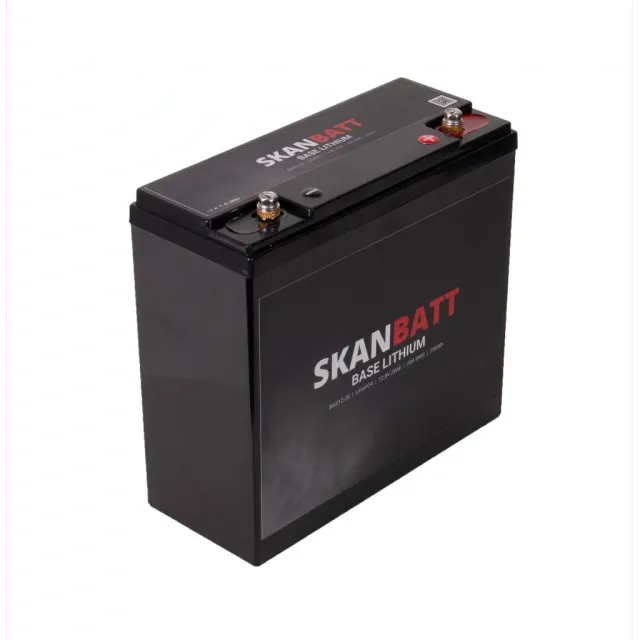 Skanbatt Base BAS12-20 litiumbatteri 12V 20Ah