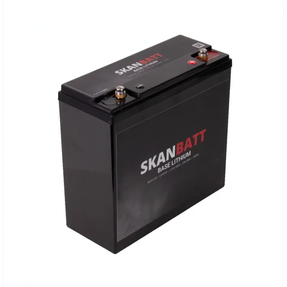 Skanbatt Base BAS12-20 litiumbatteri 12V 20Ah