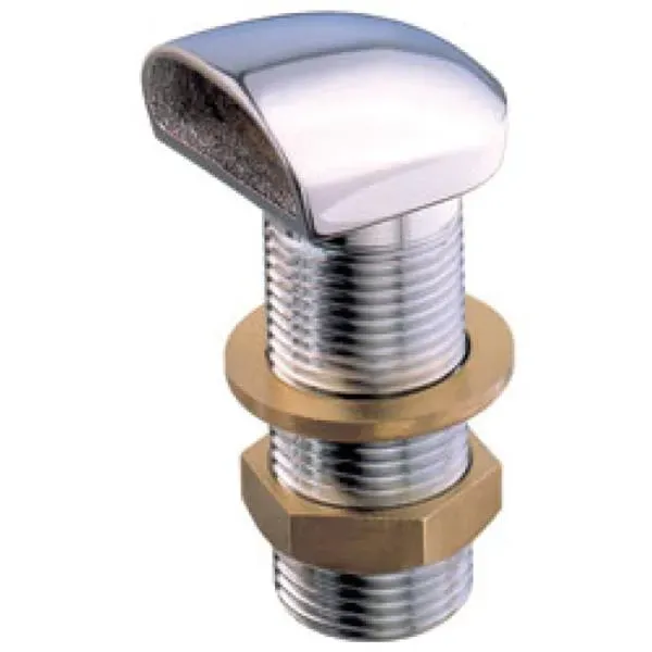 Marin & Fritid Tankventilator 1/2" krom mässing