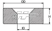 Tohatsu magnesiumanod CMP338602182M 2,5-50hk