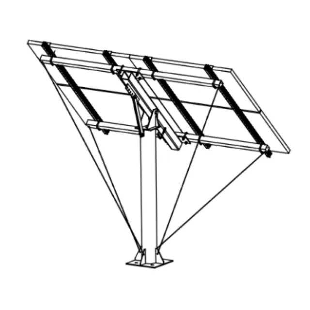 Marin & Fritid Markstativ solpanel 4 paneler ställbart
