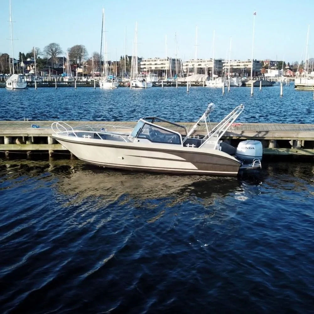 Skärgårdsvarvet GeMi 630 BR aluminiumbåt 6,3 m sjöduglig