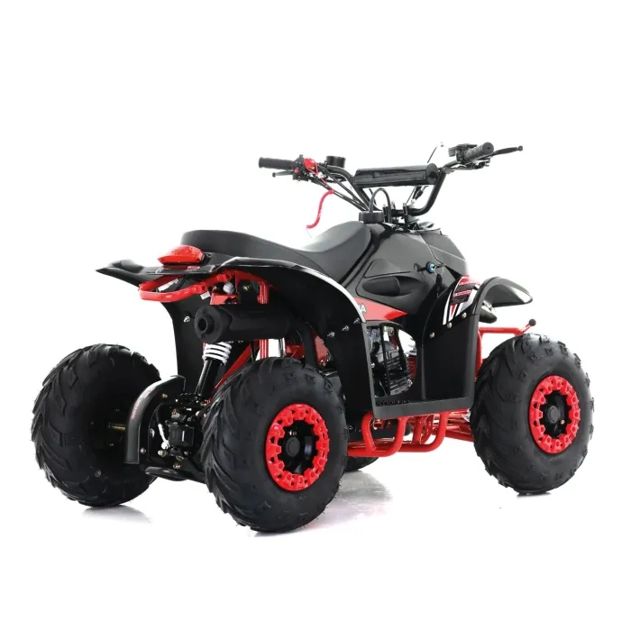 Viarelli Agrezza fyrhjuling 90cc svart/röd semiautomat