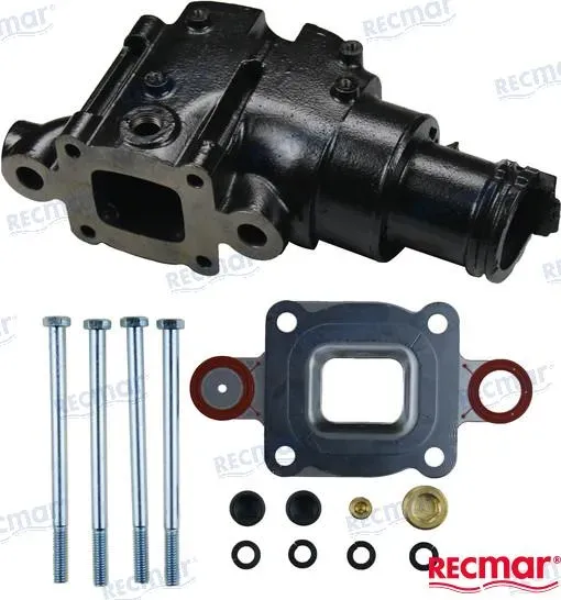 Recmar RECMAR309 avgasknä 7° MerCruiser V6 V8