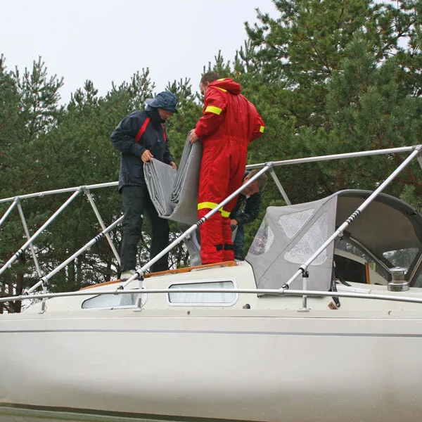 NOA Däckställning utliggare 8 m 3 positioner aluminium