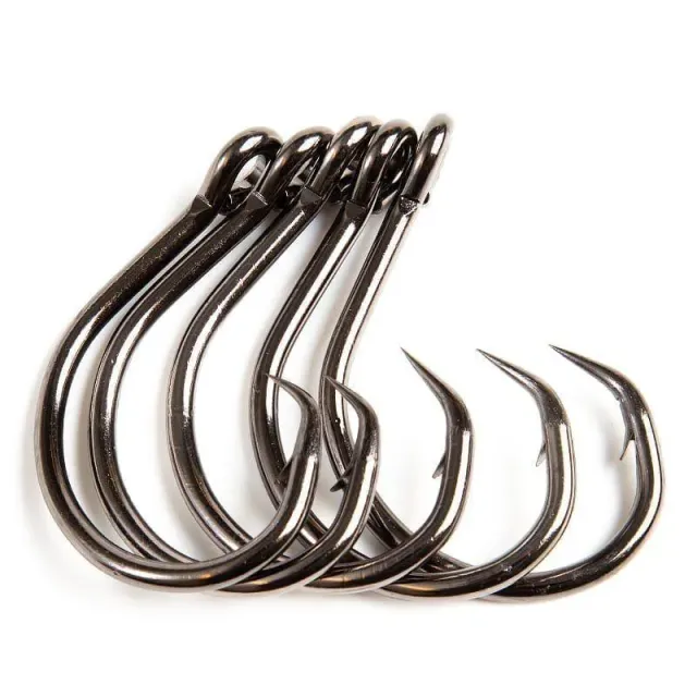 Maxximus Big Game krok 10/0 5-pack black nickel havsfiske