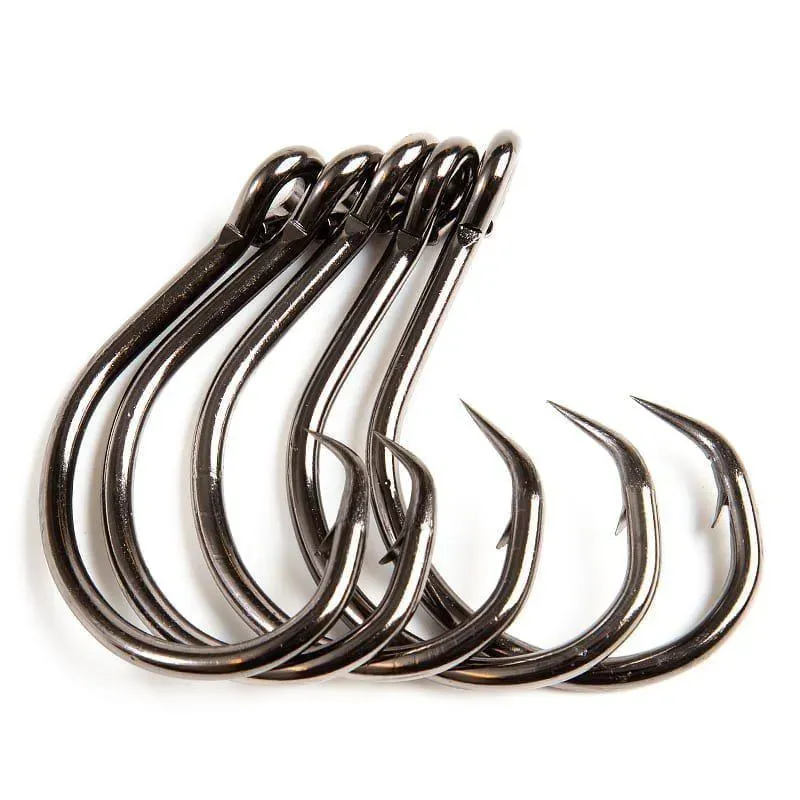 Maxximus Big Game krok 10/0 5-pack black nickel havsfiske