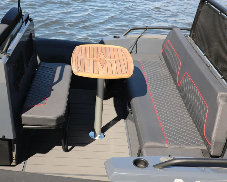 Orust Marin Teakbord + Fäste båtbord teak