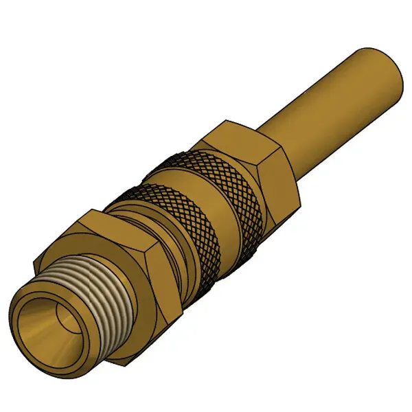 Marin & Fritid Snabbkoppling 8 mm till 1/4" Vänstergänga gasol